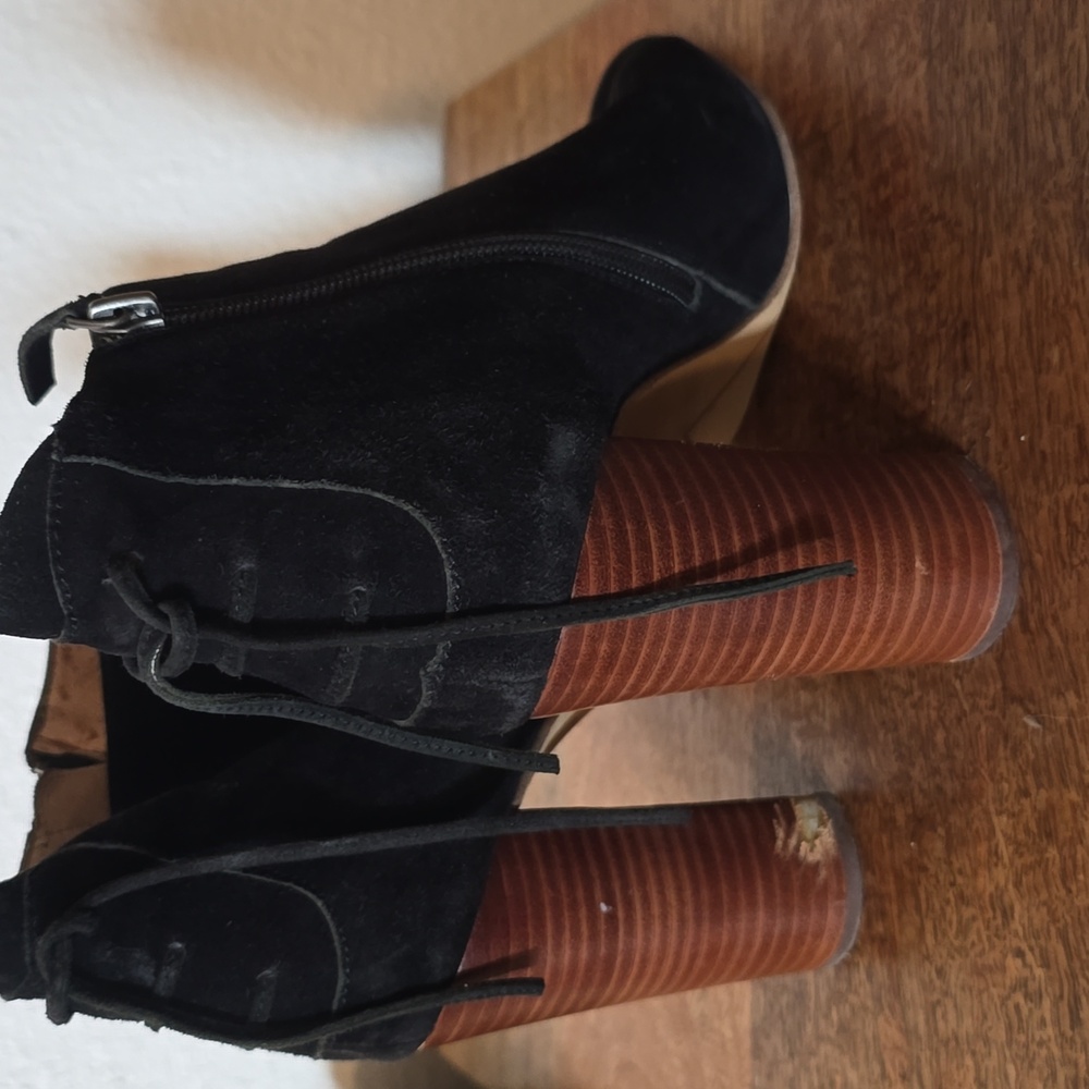 Halogen Warin Open Toe Boot Size 8 - image 2